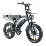 Fatbike V20 PRO – E-Fatbike incl. Voorslot + Achterzitje + Voorrek – Zwart - Afbeelding 3