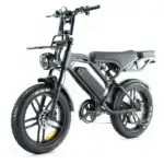 Fatbike V20 PRO – E-Fatbike incl. Voorslot + Achterzitje + Voorrek – Zwart - Afbeelding 8