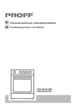Proff FSIC-60-09-HIX Inductie Fornuis-2 Fasen-Vrijstaand 60 cm – Boosterfunctie – met Heteluchtoven – Digitale Timer – RVS grijs - Afbeelding 7