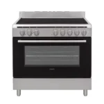 Nieuw!! Proff FSVC-9060X keramisch vrijstaand fornuis RVS 90CM breed met heteluchtoven - 2 Fasen