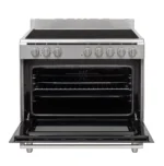 Nieuw!! Proff FSVC-9060X keramisch vrijstaand fornuis RVS 90CM breed met heteluchtoven - 2 Fasen - Afbeelding 3