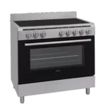 Nieuw!! Proff FSVC-9060X keramisch vrijstaand fornuis RVS 90CM breed met heteluchtoven - 2 Fasen - Afbeelding 2