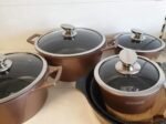Royalty Line 14-delige Greblon Coating pannenset - Koper - Afbeelding 3