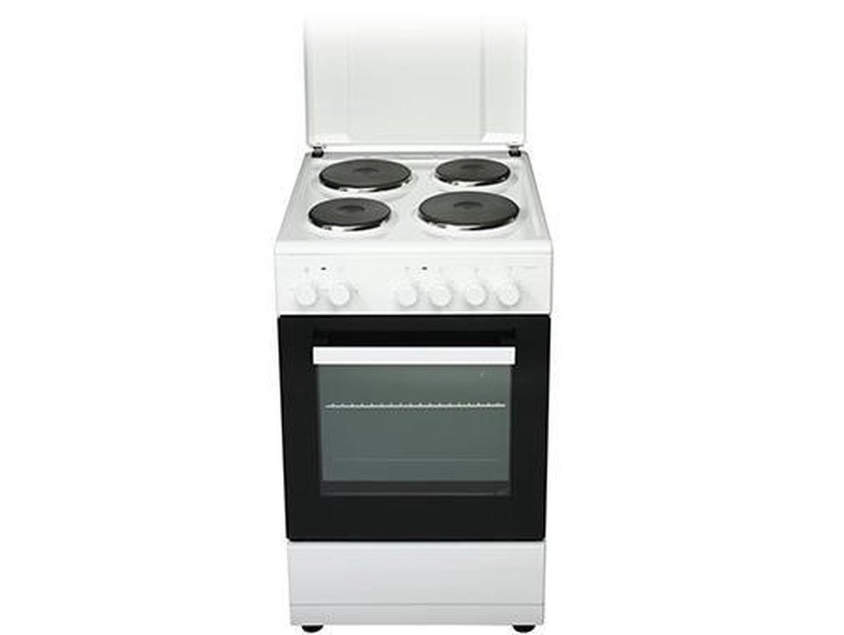 1200x903.jpg Everglades EVCK037 - Elektrisch fornuis - Wit - 50CM - 48 Liter - Afbeelding 1
