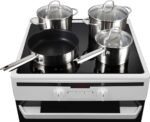 Inventum VFI6042WIT - Vrijstaand inductie fornuis - Elektrische oven - 4 kookzones  60cm- 65 liter - wit - Afbeelding 15