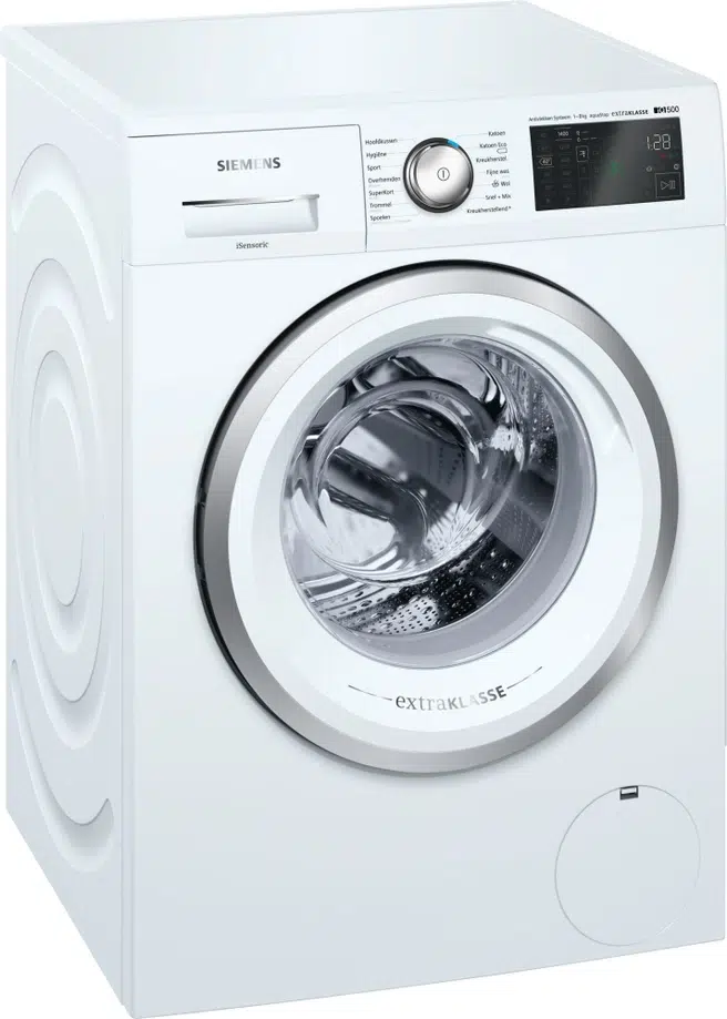2001686445.webp Siemens WM14T550NL iQ500 iSensoric wasmachine 8 kg 1400 TPM - Afbeelding 1