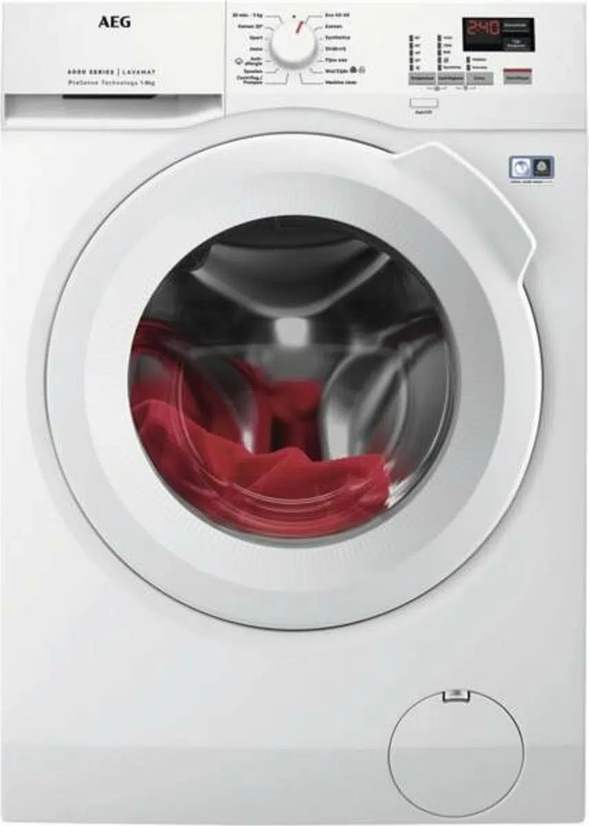 2006174750.webp Aeg LF6KIEL - 6000 serie - ProSense - Wasmachine 8kg 1400 T - Afbeelding 1