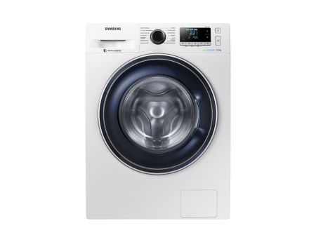 23136_nl_washer_ww90j5426fw_ww90j5426fw_en_frontwhite_61574932.png Samsung Wasmachine 9KG 1400Toeren eco bubble - Afbeelding 1