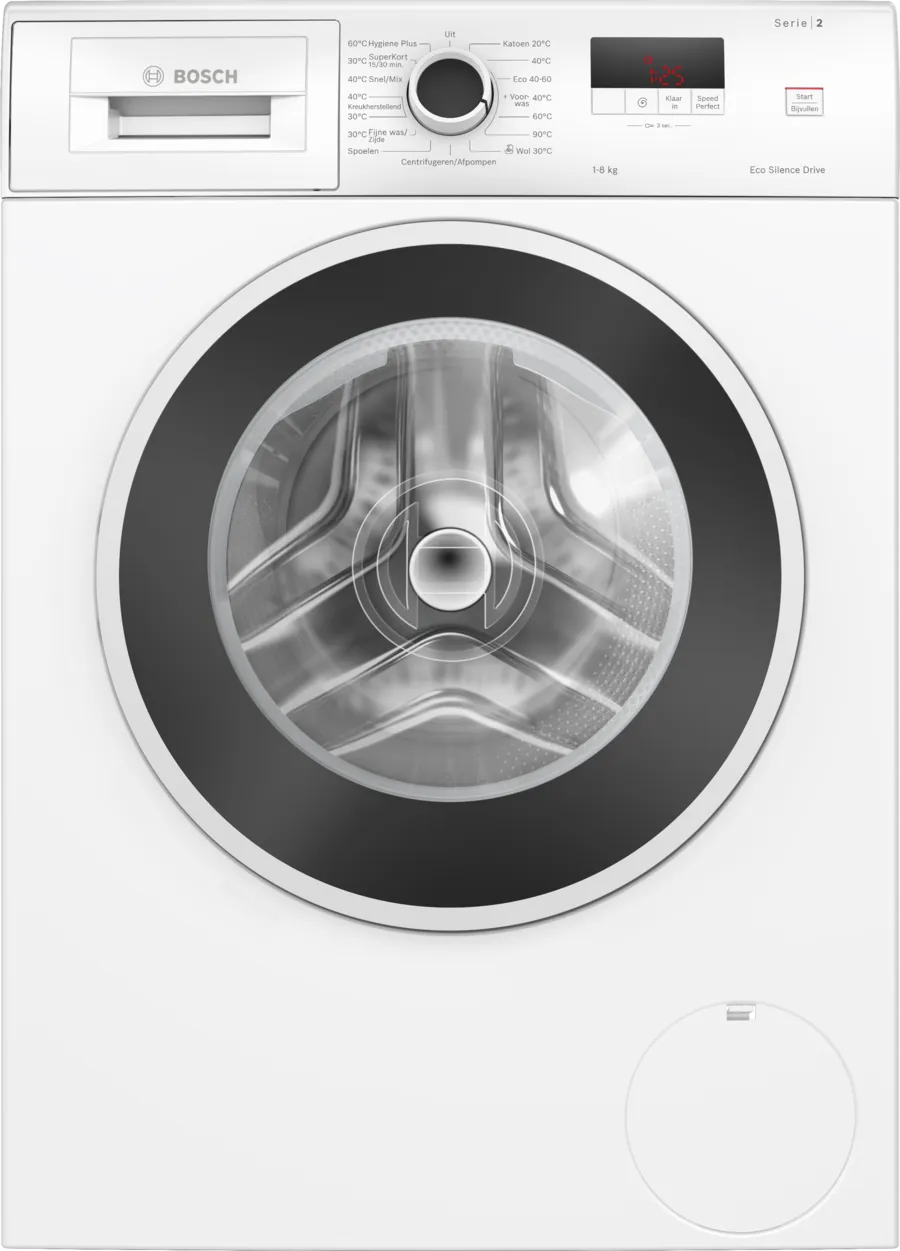 24693003_WGE03408NL_STP_def.webp BOSCH WGE0340SNL Wasmachine 8kg 1400toeren - Afbeelding 1