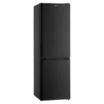 Inventum KV1500B Low Frost energiezuinige koel-vriescombinatie - 150 cm hoog - 174 liter - Energielabel D - Vrijstaand - Zwart
