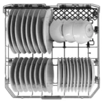 Beko BDFN36653XC Vrijstaande Vaatwasser Grijs 60cm breed - Afbeelding 6