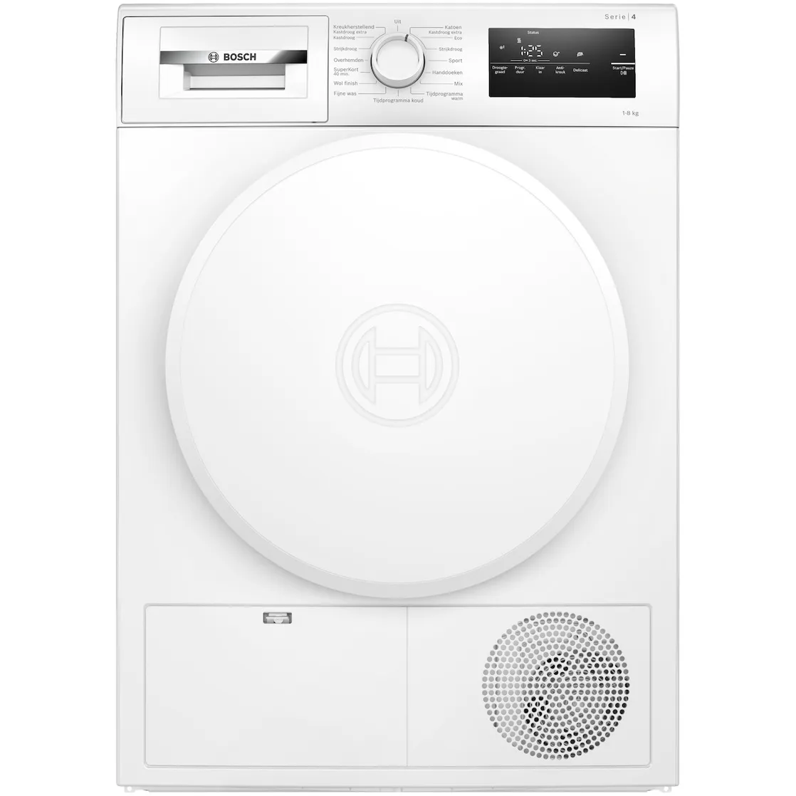 372641998-14526339.webp Bosch WTH8300SNL Serie 4 AutoDry Warmtepompdroger 8kg - Afbeelding 1