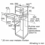 Bosch HBF011BA2 Bakoven - Afbeelding 11