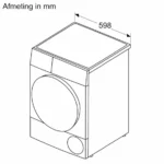 Bosch WTH8300CNL - Warmtepompdroger - 8kg - Afbeelding 9