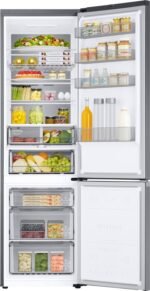 B-keus!! Samsung RB38C705CSR Vrijstaand 390 l C Zilver koel/vries combinatie - Afbeelding 3