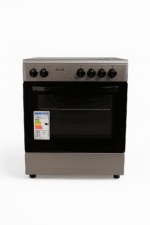 B-keus!! Ecolux-ESF-60 Keramisch fornuis grijs – 60CM breed – 2 of 3 fase aansluiting