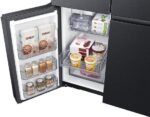 Nieuw met schade !! Samsung French-deur-koelkast met vriesvak, 178 cm, 649 l, AI Energy Mode (SmartThings), Auto Ice Maker, No Frost+, zwart, RF59C701EB1/EG - Afbeelding 5