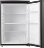 Inventum KK550B tafelmodel koelkast energiezuinig - 131 liter - Zonder vriesvak - 55 cm breed - Superkoelen - Led-verlichting - Energielabel D - Vrijstaand - Zwart - Afbeelding 8