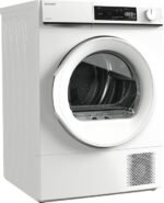 SHARP KDNHA8S6GWDBX Warmtepompdroger 8 kg - Afbeelding 2