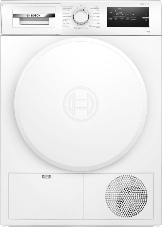 550x769.jpg Bosch WTH8300LNL - Serie 4 - Warmtepompdroger - 8 kg - Energielabel A++ - Afbeelding 1