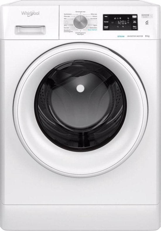 550x790-1.jpg Whirlpool FFB 9468 Wasmachine 9kg 1400toeren - Afbeelding 1