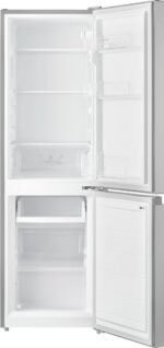 Inventum KV1500S Low Frost energiezuinige koel-vriescombinatie - 150 cm hoog - 174 liter - Energielabel D - Vrijstaand - Zilver - Afbeelding 5