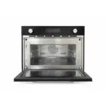 Fitelli IOMA35ZW1 Inbouw Combi Magnetron – Hetelucht, Grill en Magnetron 45 cm hoog Zwart - Afbeelding 3
