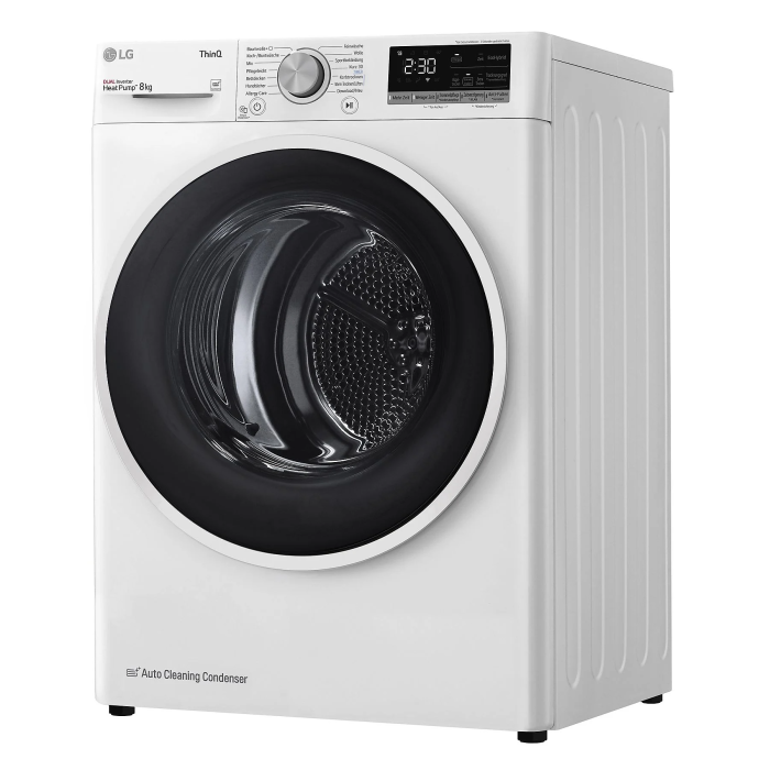 5c9b0db47ef3ee8ad46cbe6783c6fbb6.png LG RC8042AV3W warmtepompdroger 8kg - Afbeelding 1