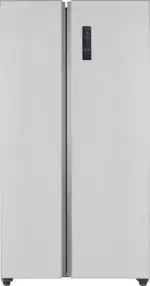 Showmodel!! Fitelli KV436ISIL1 Amerikaanse koelkast Zilver grijs