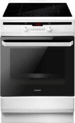 Inventum VFI6042WIT - Vrijstaand inductie fornuis - Elektrische oven - 4 kookzones  60cm- 65 liter - wit - Afbeelding 3