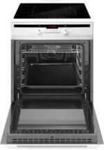 Inventum VFI6042WIT - Vrijstaand inductie fornuis - Elektrische oven - 4 kookzones  60cm- 65 liter - wit - Afbeelding 5