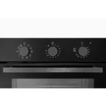 Fitelli IO56RVS1 Inbouwoven 60cm hoog – 10 Ovenfuncties – Hetelucht – Zwart Glas - Afbeelding 3
