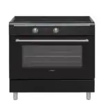 B-keus!! Proff FSIEC-9059B luxe inductie fornuis 90 CM Zwart breed met 5 kookzones en heteluchtoven
