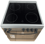 B-keus!! Ecolux-ESF-60 Keramisch fornuis grijs – 60CM breed – 2 of 3 fase aansluiting - Afbeelding 4