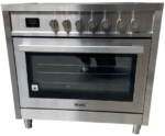 Luxe Fitelli FI9002RVS inductie fornuis RVS 90CM - Afbeelding 4