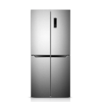 Aanbieding!! Fitelli KV404ISIL1 Amerikaanse koelkast Grijs 4 deurs
