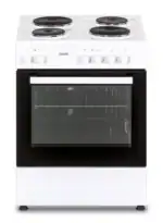 Fitelli FH6001W Elektrisch Vrijstaand fornuis WIT 60CM BREED