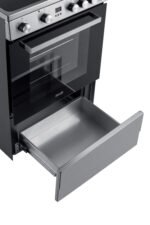 Fitelli FI6001RVS Inductie Fornuis Vrijstaand 60 cm – Boosterfunctie – met Heteluchtoven –  RVS-2 fase - Afbeelding 4