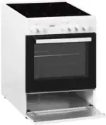 Nieuw!! Fitelli FK6001WIT keramisch Vrijstaand fornuis WIT 60CM BREED - Afbeelding 4