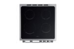 Fitelli FK6002RVS keramisch Fornuis 60CM met heteluchtoven- Grijs- 2 of 3 fase - Afbeelding 3