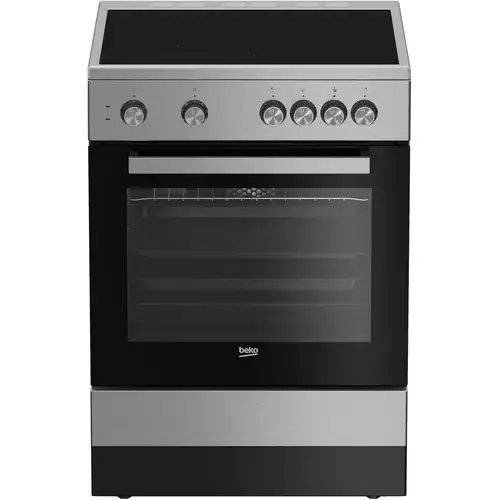 FSM67010GX-527447.webp Beko FSM67010GX Keramisch Fornuis met 4 zones RVS - Afbeelding 1
