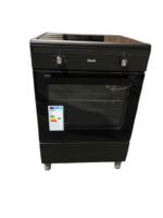 Fitelli FI6003ZW Inductie Fornuis Vrijstaand 60 cm – Boosterfunctie – met Heteluchtoven – Mat Zwart - 2 en 3 fase - Afbeelding 5