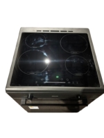 Fitelli FI6003ZW Inductie Fornuis Vrijstaand 60 cm – Boosterfunctie – met Heteluchtoven – Mat Zwart - 2 en 3 fase - Afbeelding 7