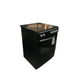 Proff FSVC-6060BL-EC keramisch vrijstaand fornuis Zwart 60CM breed 2 Fasen - Afbeelding 4