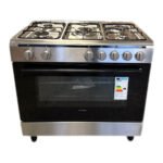 Showmodel!! Proff FSGE-9060-HX RVS gasfornuis 90cm Met Heteluchtoven - Afbeelding 2