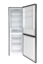 Mega aanbieding !! Fitelli KV327DG01 Koel-vriescombinatie No-frost 185cm hoog 60cm breed kleur donkergrijs RVS - Afbeelding 4