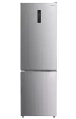 Fitelli KV314SIL01 Koelvriescombinatie No-frost 185cm hoog 60cm breed kleur zilvergrijs