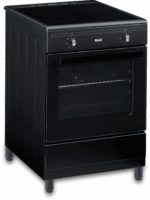 Fitelli FI6003ZW Inductie Fornuis Vrijstaand 60 cm – Boosterfunctie – met Heteluchtoven – Mat Zwart - 2 en 3 fase - Afbeelding 2