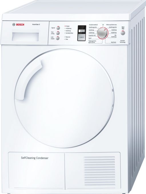 MCSA048007_WTW84360NL_def.jpg Bosch WTW84360NL Warmtepompdroger 6kg - Afbeelding 1