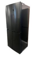 Fitelli KV421BL Amerikaanse koelkast zwart RVS 4 deurs 421liter - Afbeelding 5